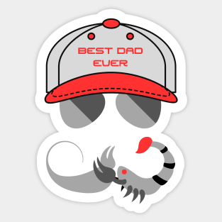 Best Dad ever Sticker